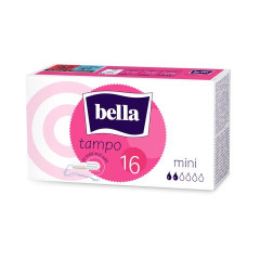 Bella Tampo menstruační tampony Mini, 16 ks (kartony po 320 ks)