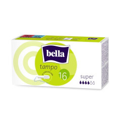 Bella Tampo menstruační tampony Super, 16 ks (kartony po 320 ks)