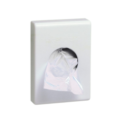 Zásobník hygienických sáčků, bílý plast