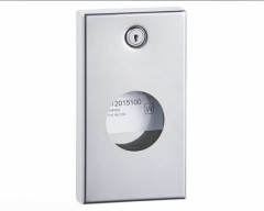 Zásobník na hygienické sáčky nerez lesk