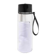 Fitmax RPET sport bottle with towel