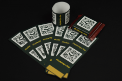 Ritter Sport chocolate with wrapper 504ks