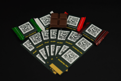 Ritter Sport chocolate with wrapper 504ks