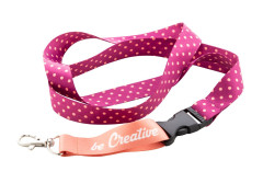 custom sublimation lanyard