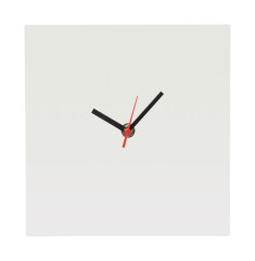 wall clock bílá