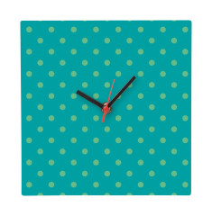 wall clock bílá