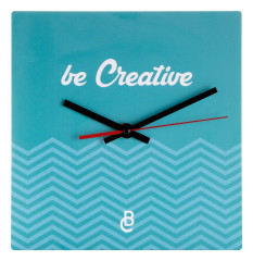 wall clock bílá