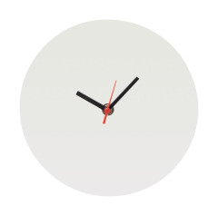 wall clock bílá