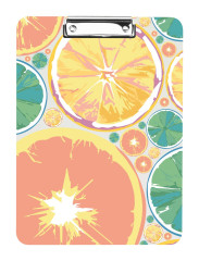 custom made A4 clipboard bílá