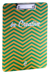 custom made A4 clipboard bílá