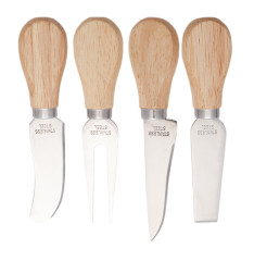cheese knife set přírodní