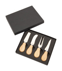 cheese knife set přírodní