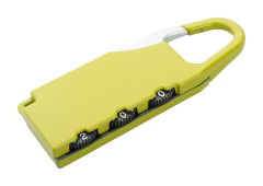 luggage lock červená