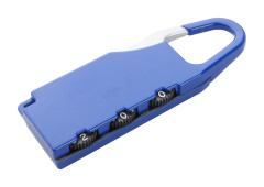 luggage lock červená