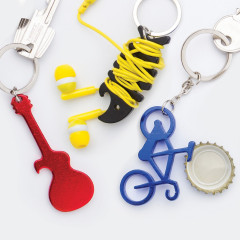 keyring černá