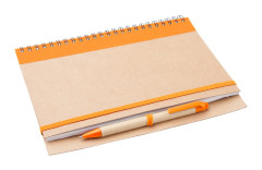 notebook žlutá