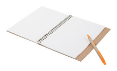 notebook žlutá