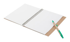 notebook žlutá