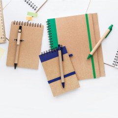 notebook žlutá