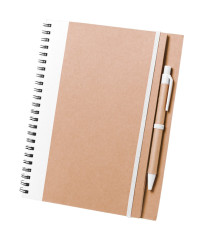notebook žlutá