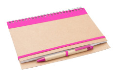 notebook žlutá