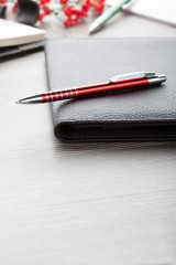 ballpoint pen červená