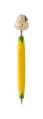 wooden ballpoint pen, rabbit oranžová