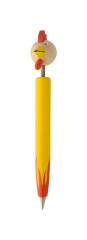 wooden ballpoint pen, rabbit oranžová