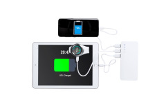 power bank červená