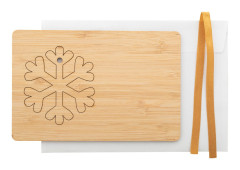 Christmas card, snowflake